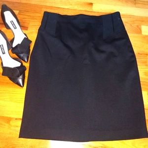 Black  skirt fully lined